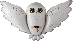 Шар (51''/130 см) Фигура, Полярная сова, 1 шт. в уп.