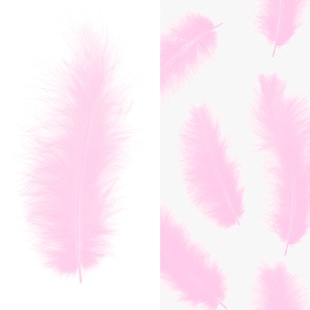 Перья, Премиум, Холодный сиреневый, 12-15 см, 30 шт.