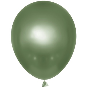 Шар (12''/30 см), Ретро, Авокадо, хром, 50 шт.