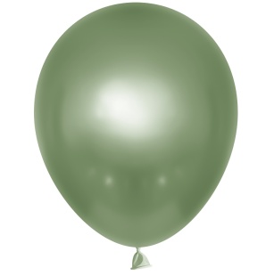 Шар (12''/30 см), Ретро, Авокадо, хром, 50 шт.