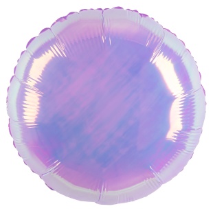 Шар (18''/46 см) Круг, (надув воздухом), Сиреневый, Хамелеон, 1 шт. в уп.